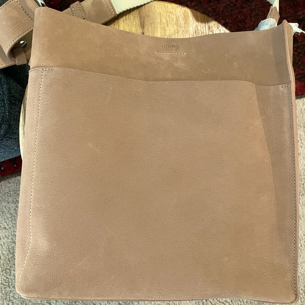 NEW All Saints tote bucket bag